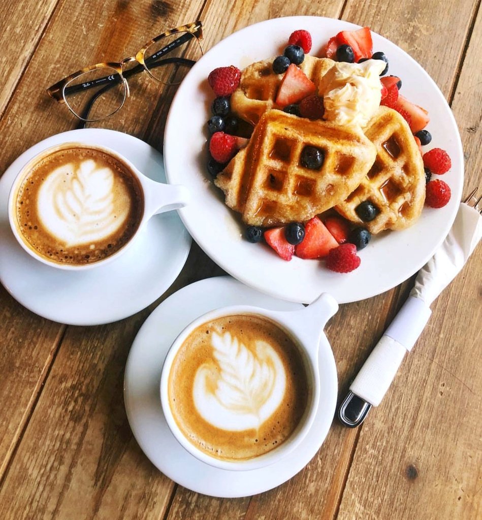 Happy #InternationalWaffleDay, everyone! Celebrate with an appropriate #Treat of #CoffeeAndWaffles! 🎉🥞☕ #WaffleDay | 📷 IG: ismyfoodready