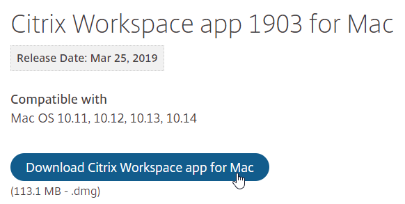 Citrix workspace 1903 mac download softonic