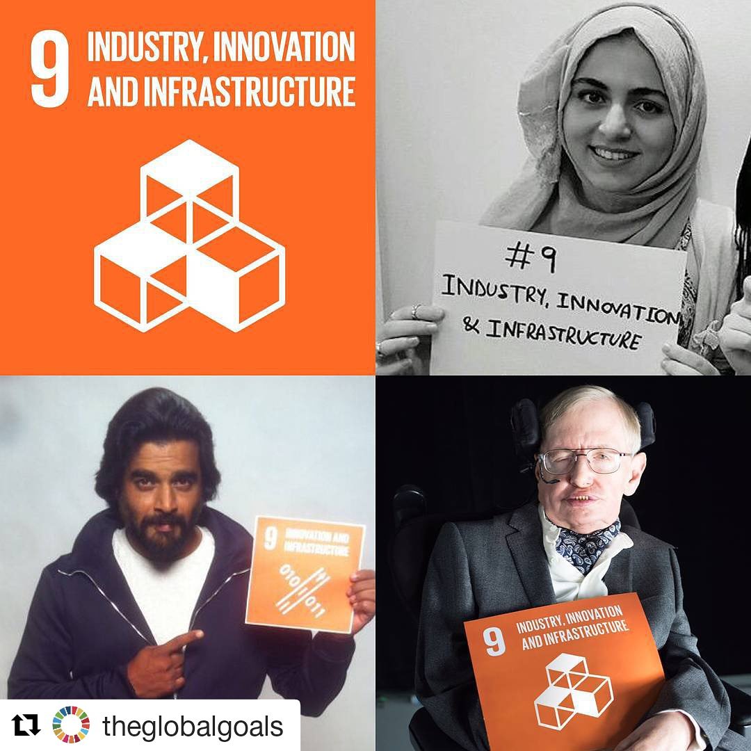 CollabH's tweet photo. "Exploration is the engine that drives innovation. Innovation drives economic growth." - Edith Widder

/ @ActorMadhavan 
Image: @globalgoals 

#GlobalGoals #SDG9 #Industry #Innovation #Infrastructure #SDGs #Change #Impact https://t.co/cZCBISSD2L