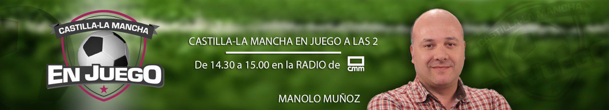 Deportes CMM (@deportescmm) on Twitter photo 📣Aquí📻#CLMenJUEGO <a href="/CMM_es/">Castilla-La Mancha Media</a> LUNES #BalónCLM19⚽
<a href="/AlbaceteBPSAD/">Albacete Balompié 🤍</a> <a href="/CFTalavera_/">CF Talavera de la Reina 💙🏺</a> <a href="/UBConquense/">UB Conquense</a> <a href="/FundaAlbaFem/">CD ALBA FUNDACIÓN FEMENINO</a> <a href="/DinamoGuadaFem/">DinamoGuadalajaraFem</a> @FFSOLANA @FSCiudadDelVino <a href="/ManzanaresFS/">ManzanaresFútbolSala</a> <a href="/FS_Talavera/">Fútbol Sala Talavera</a> <a href="/AlmagroFSFclub/">Almagro F.S.F</a> @Chiloeches_FS <a href="/Malagonfsf/">C.D.B Malagón F.S.F</a> <a href="/MoraFutbolSala/">Mora F.S.F</a> <a href="/CDSalesianosPto/">CD Salesianos Puertollano</a>
⏯M.6 ivoox.com/33693589 📣Aquí📻#CLMenJUEGO <a href="/CMM_es/">Castilla-La Mancha Media</a> LUNES #BalónCLM19⚽
<a href="/AlbaceteBPSAD/">Albacete Balompié 🤍</a> <a href="/CFTalavera_/">CF Talavera de la Reina 💙🏺</a> <a href="/UBConquense/">UB Conquense</a> <a href="/FundaAlbaFem/">CD ALBA FUNDACIÓN FEMENINO</a> <a href="/DinamoGuadaFem/">DinamoGuadalajaraFem</a> @FFSOLANA @FSCiudadDelVino <a href="/ManzanaresFS/">ManzanaresFútbolSala</a> <a href="/FS_Talavera/">Fútbol Sala Talavera</a> <a href="/AlmagroFSFclub/">Almagro F.S.F</a> @Chiloeches_FS <a href="/Malagonfsf/">C.D.B Malagón F.S.F</a> <a href="/MoraFutbolSala/">Mora F.S.F</a> <a href="/CDSalesianosPto/">CD Salesianos Puertollano</a>
⏯M.6 ivoox.com/33693589