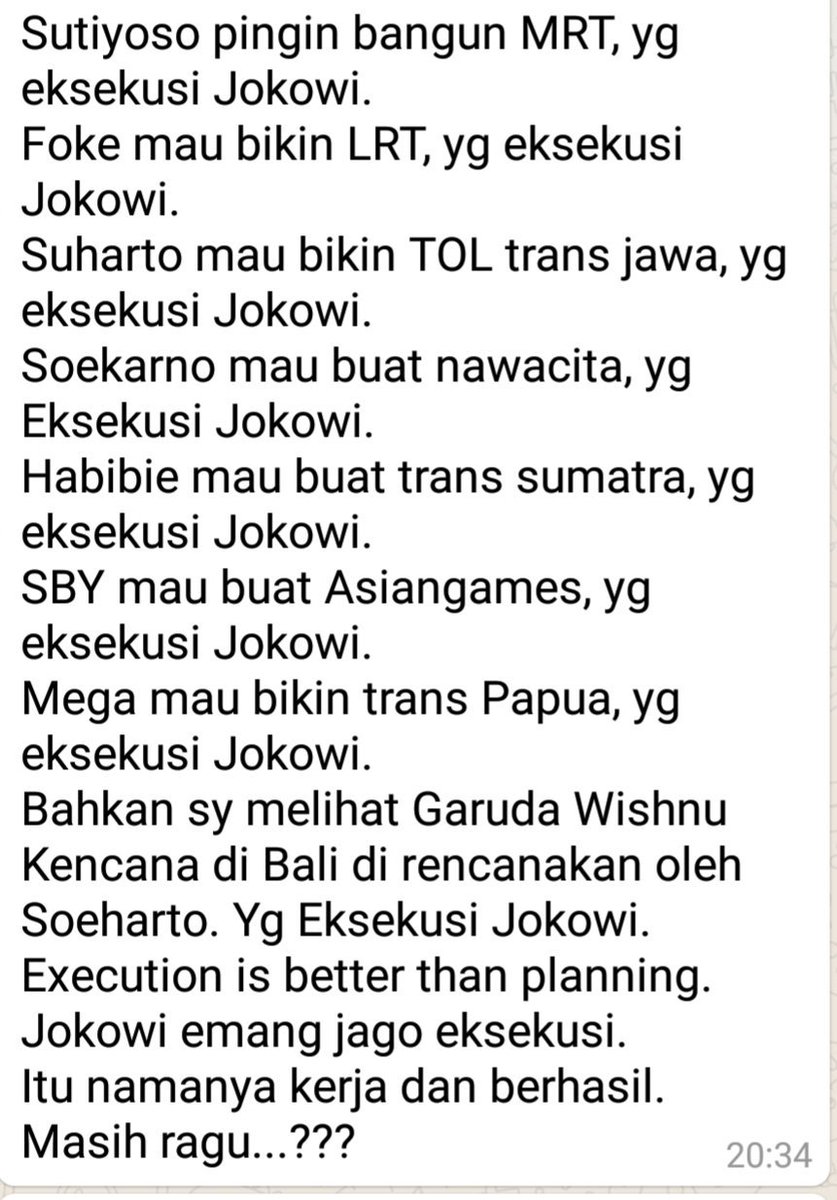 AT_AbdillahToha's tweet photo. Kalau sudah begini apa masih mau pilih yang lain? https://t.co/PoGwqqU5Rr