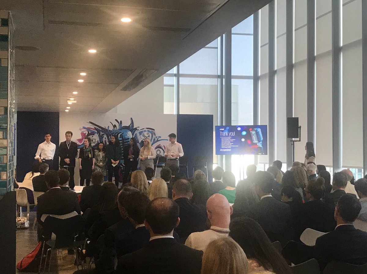 #30VoicesNextGen shortlisted Team 1 pitching to our panel of judges and audience. Their challenge was #PENSIONS. What should a Next Generation #pension look like? How do we close the savings gap? Their solution: 'One Pot'. Read in full:
home.kpmg/uk/en/home/ins… #30VoicesNextGen