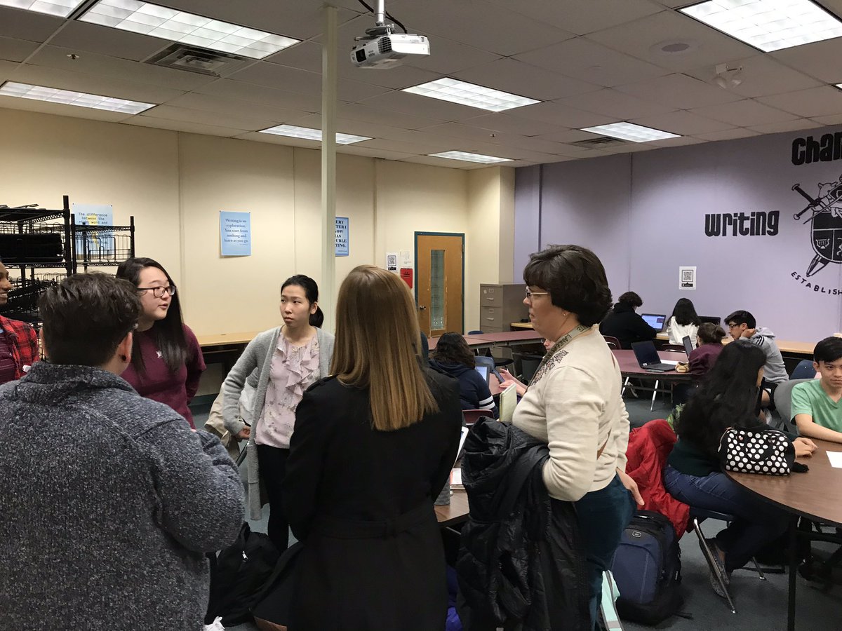 So excited to share our <a href="/CHSWritingCntr/">CHSWritingCenter</a> journey with staff from <a href="/Lee_Lancers/">ROBERT E. LEE HS</a> this morning! #chantillypride <a href="/scholarcation/">Summer Johnson</a>