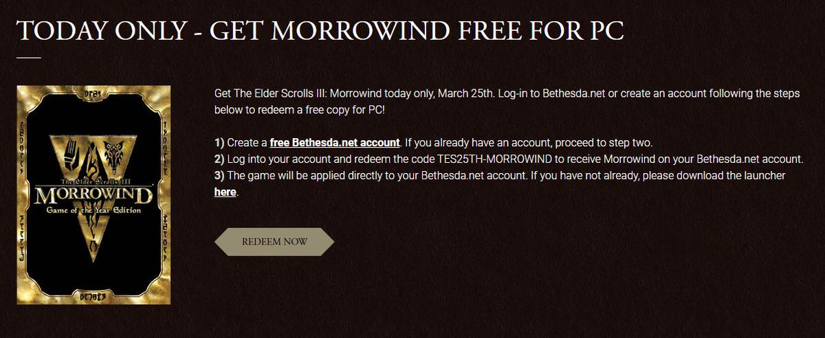 free morrowind code free morrowind code