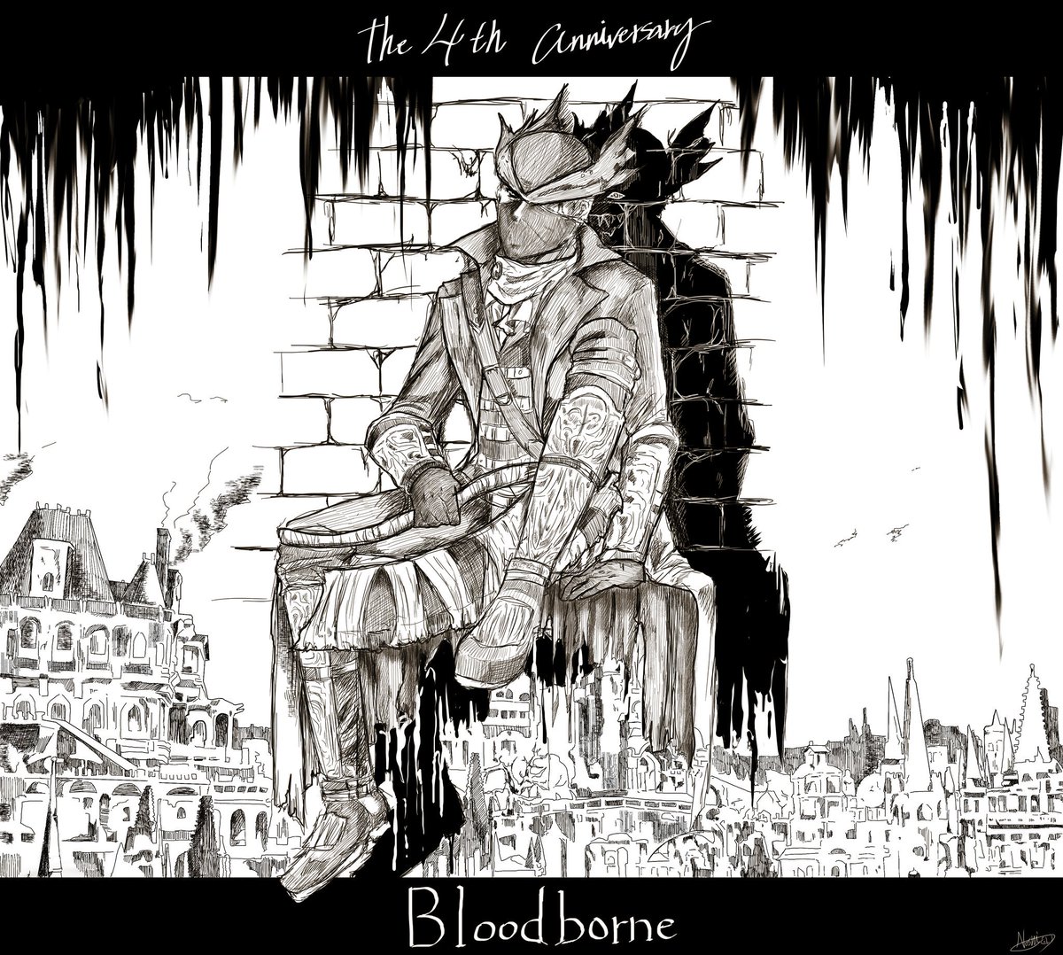 Bloodborne Dark Soulsイラスト詰め合わせ