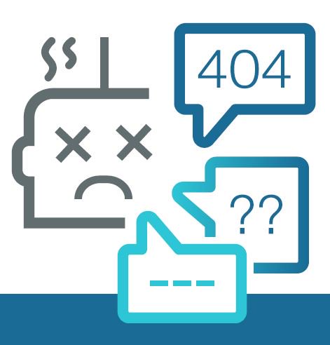 NuanceEnt's tweet photo. Chatbot fails: 6 reasons they break and how to fix them - download this game-changing ebook! https://t.co/IySh1UGz8c #ChatbotFail https://t.co/UwTaUxQPi7