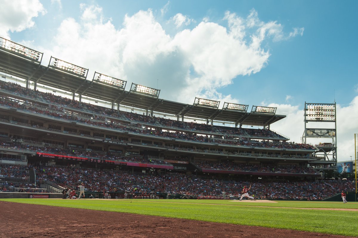 Nationals's tweet photo. We play at HOME today.
β€οΈπ‘π
#OnePursuit https://t.co/r3ugoh1zZu