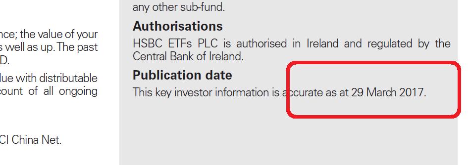 finki_io's tweet photo. #fintech #compliance
Another day another fintech darling serving clients 100's of incorrect KIDs 🤬
No names. But they might be 🇳🇱  😉
Take a simple HSBC ETF .... spot the date difference ?

Try the super simple easy peasy Datalaya Document API here :

https://t.co/iJaI9W03kK https://t.co/ZIShflCmcv
