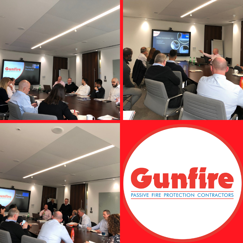 Gunite_Group's tweet photo. Largest audience so far last week at @graingerplc for our #PassiveFireProtection CPD.  
Want to find out more aobut #FireSafety and #FireStopping? Get in touch https://t.co/7g9HuGz9qi (but be quick - they're booking up fast). https://t.co/cccUx4K1eR