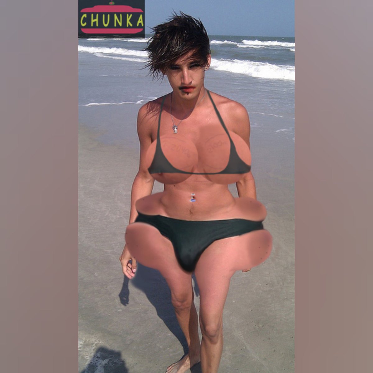 ChunkaMorphs's tweet photo. "Great Wave" by #chunka. (More variations on my patreon) 

#chunkamophs #widehips #pumpedbody #twunk #bulge #buttshots #buttmorph #menwithboobs #menwithcake #breastexpansion #malebreastaugmentation #maleplasticsurgery #malebreastexpansion #pmaa #siliconeass #siliconeimplants https://t.co/JygWAuMvM9