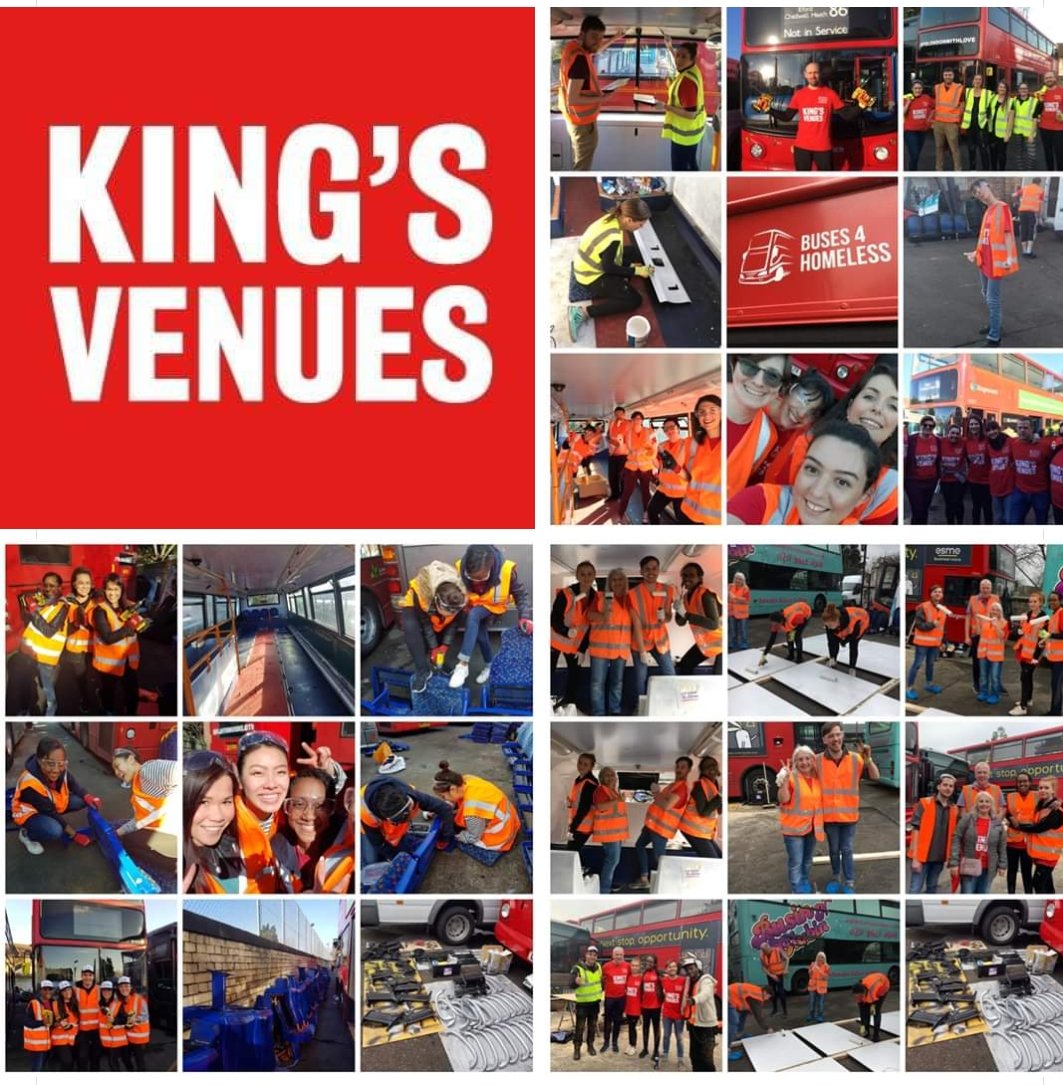 serviceatkings's tweet image. King’s Venues took on the task of supporting Buses4Homeless to transform four buses donated by Stagecoach. 

Buses4Homeless aims to provide 14.600 nights of sleep a year for the homeless. 

Find out more: buses4homeless.org 
@kingsvenues @serviceatkings