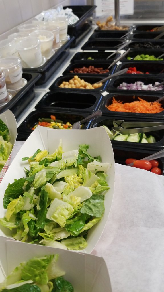 It's back!!! Come make your own salad....