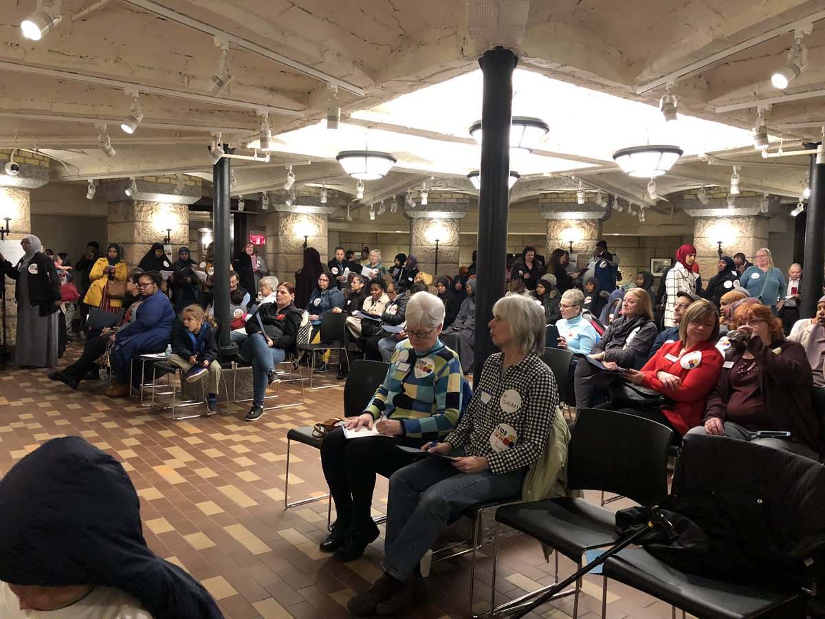 DSchrantz's tweet photo. So excited to be at #MNLeg with #KidsCountonUs! So many kids!! #fundccap @ISAIAHMN https://t.co/ZTJ05dRyq6