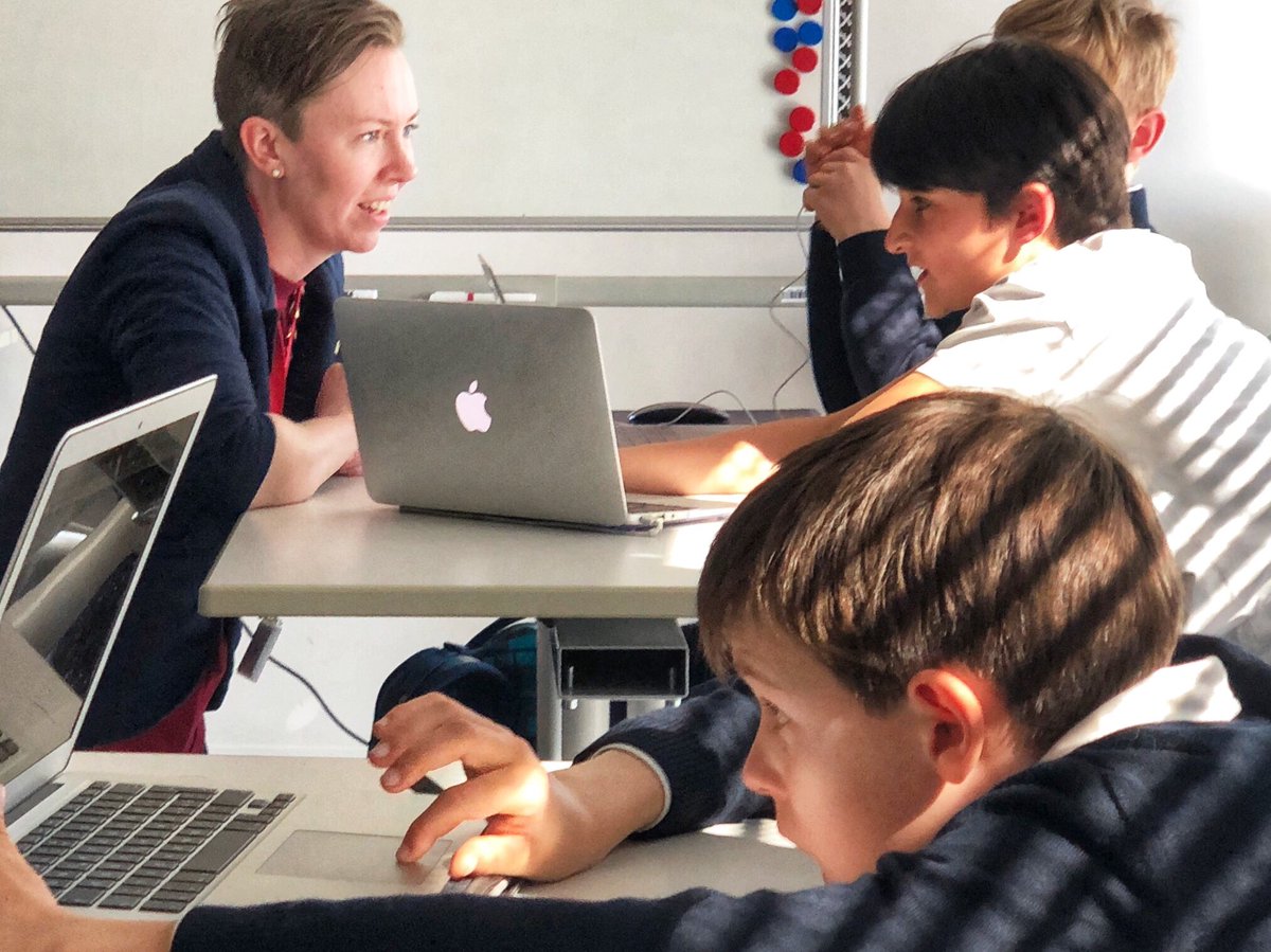 GWASinnovation's tweet photo. Exploring the Great Wall of China, &amp; the Terracotta Warriors using interactive resources in G6 Humanities with @GWAcademyChi Director of Innovation @PegKeiner. Thanks for sharing your knowledge &amp; expertise, Peg! #GWAconnect @GWASwitzerland #GWAinspire @GWAShead https://t.co/PJg1BHtQLP