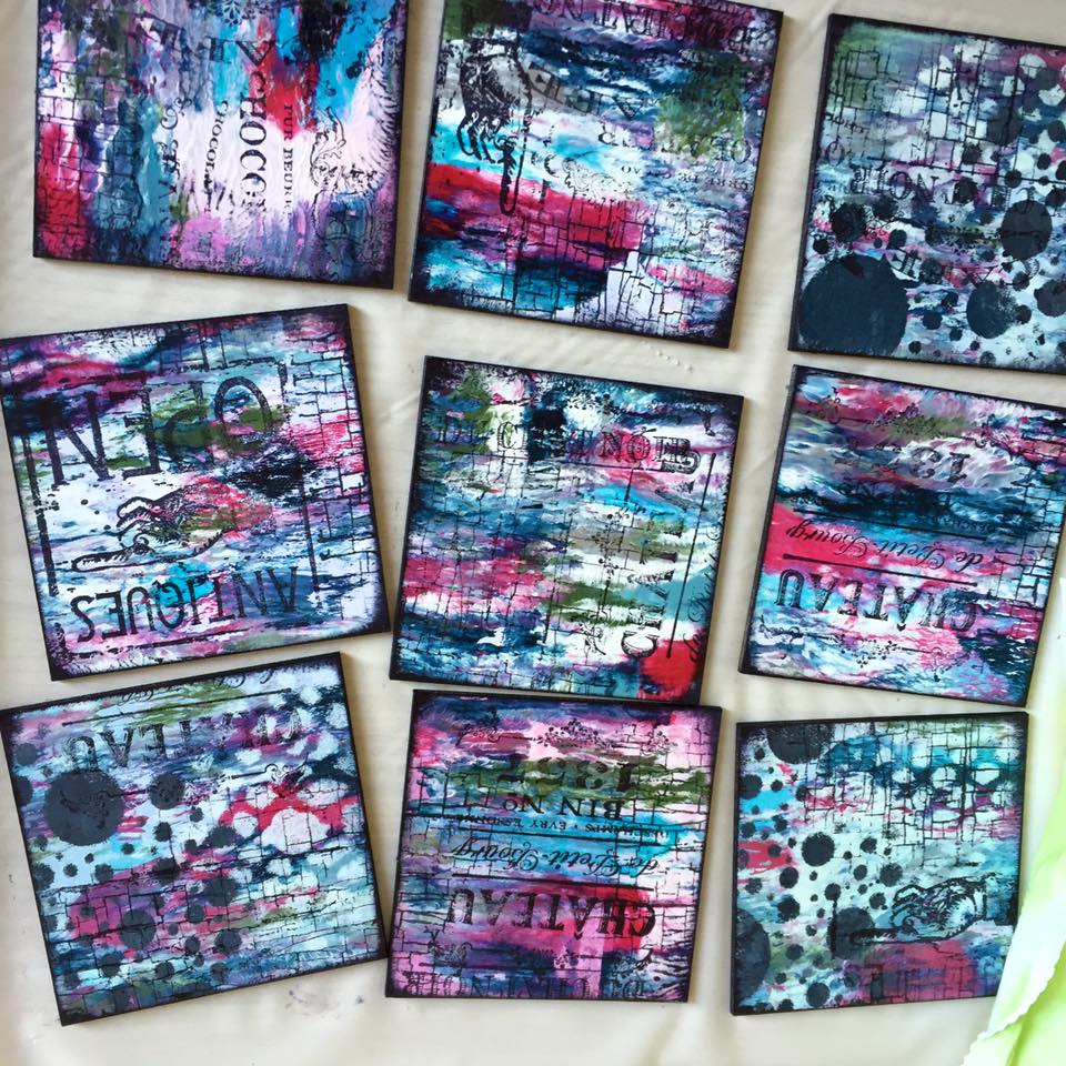 GelliArts's tweet photo. Check out these images from Andy Skinners workshop - and see how they have arranged in grids! https://t.co/iZSW64AGYt @andyskinnercrafts #GelliArts #GelliPlate #Printmaking #Printmaker #GelPrinting #GelPrint #PrintArt #Print #Monoprinting #Monoprint #AddictedToGelli #AndySkinner https://t.co/Lkx6EuC17o