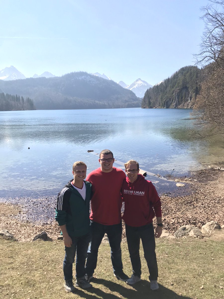 RHIT_Triangle's tweet image. Three of our brothers met up in Munich this weekend to see some sights in €urope!