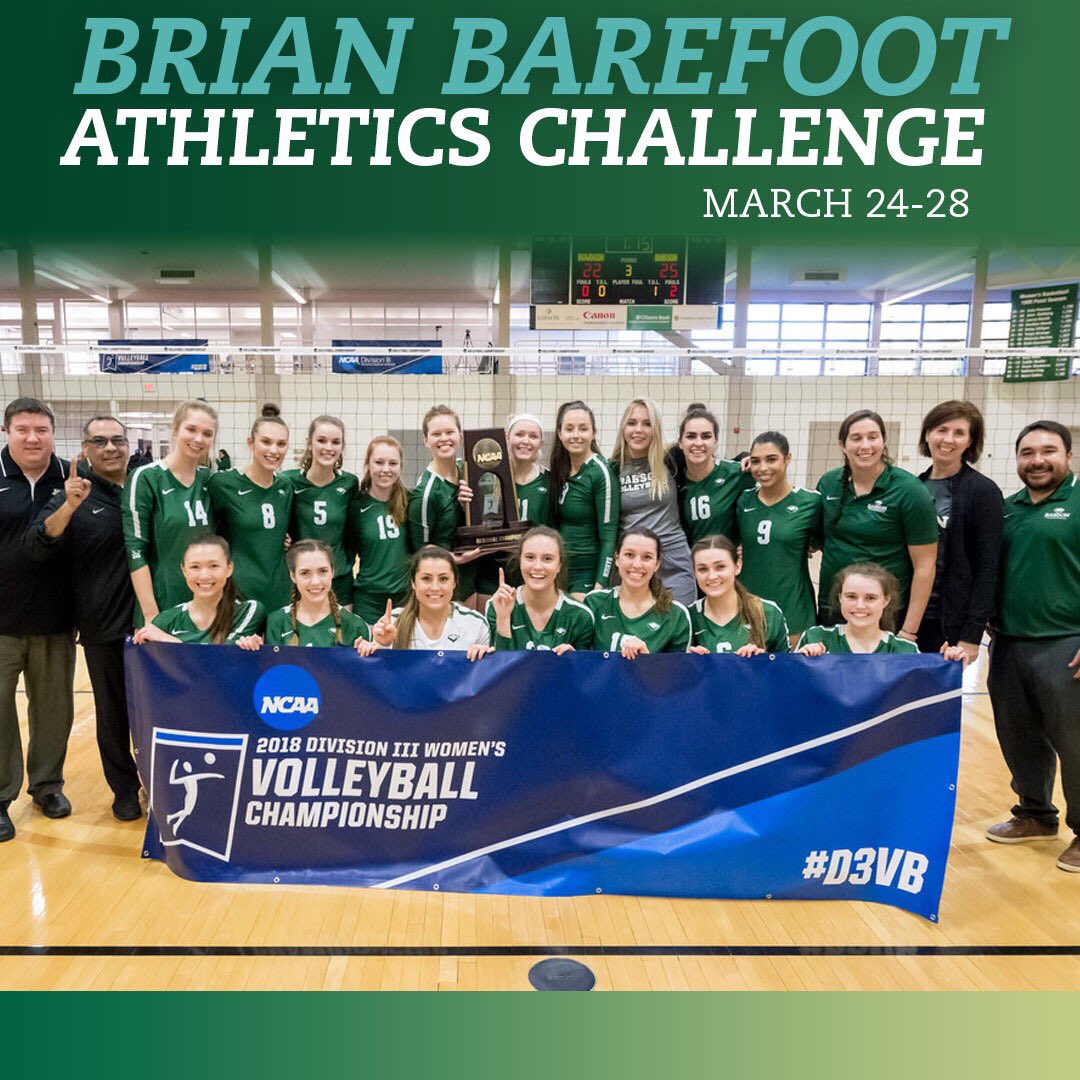 BabsonVB's tweet photo. We want to win -- LET'S GET SOME RETWEETS!! Share this with your followers to help #BabsonVB reach our fundraising goals. And when the #volleybeavs reach new heights, know that YOU helped get us there! Click the link to donate: https://t.co/cIlbJs3jLo https://t.co/GEurmNzBnw
