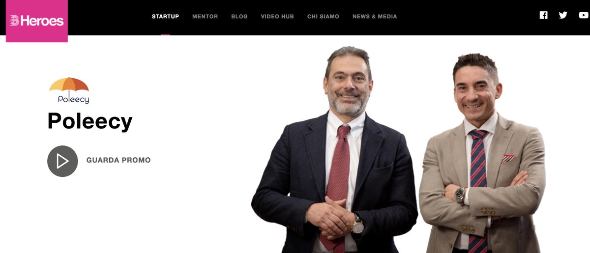 🔥 Poleecy su @SkyUno 🔥 
Oggi fino al 12 aprile saremo a <a href="/BHeroes_Italia/">B Heroes</a>, il programma di #mentorship riservato alle migliori #startup d'Italia. Saremo presenti il 2 tutta la puntata! Non perderti questo appuntamento! Ne vedrete delle belle con <a href="/MassimoCiaglia/">Massimo Ciaglia</a> ed @eliomungo