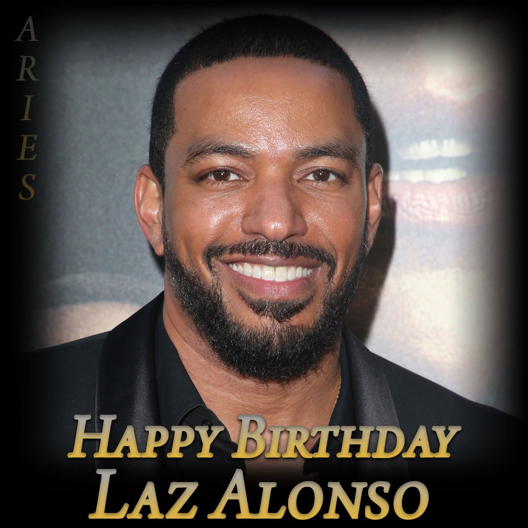 Happy Birthday to actor Laz Alonso! He\s turning 45 today. 