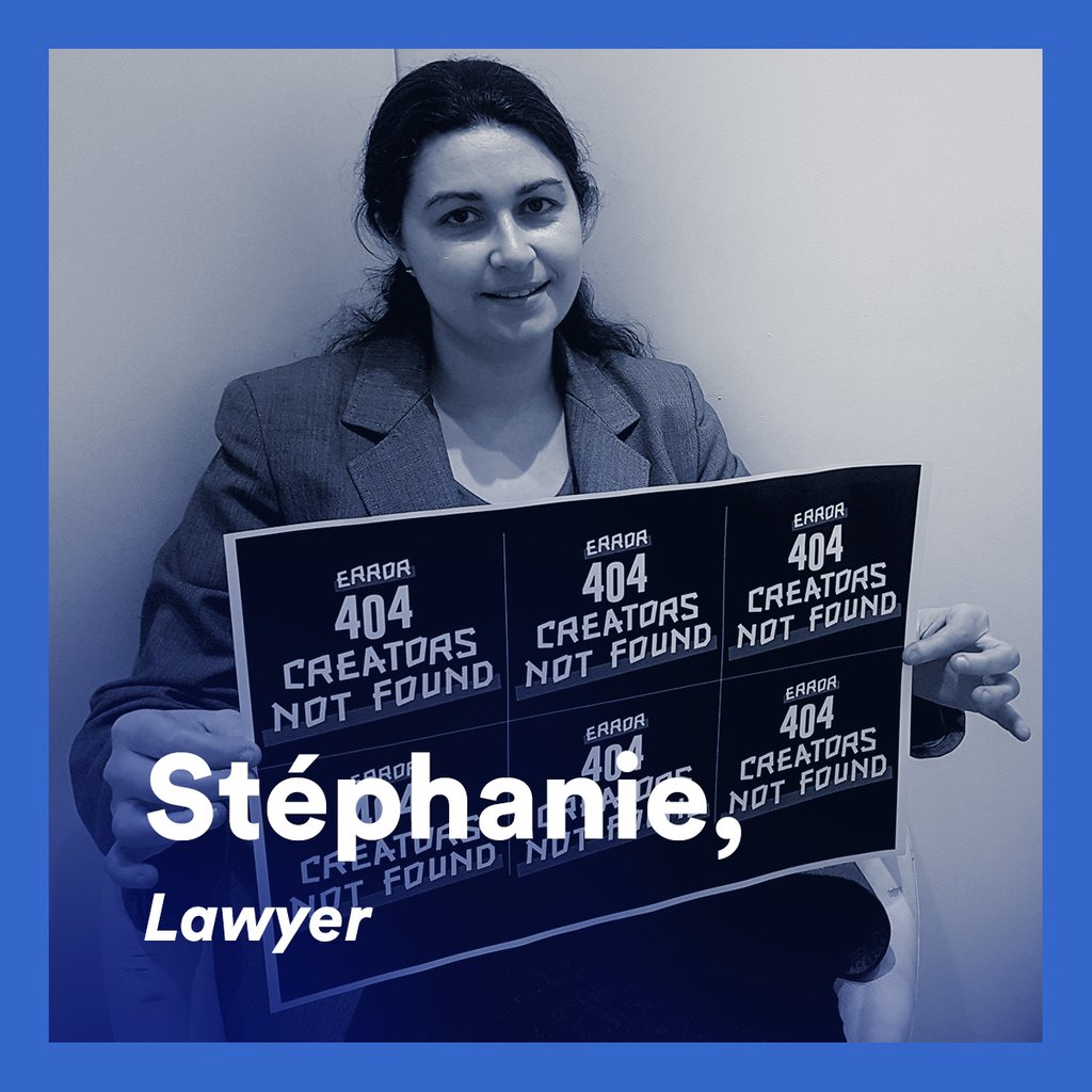 CreatorsNot's tweet image. Meet the real faces of creators supporting the #CopyrightDirective - what you value most on the Internet is the creators ‘works – not the platforms. #NoCreatorsNoContent 
#Yes2Copyright 
@Creatorsnot A story in 404 episodes.