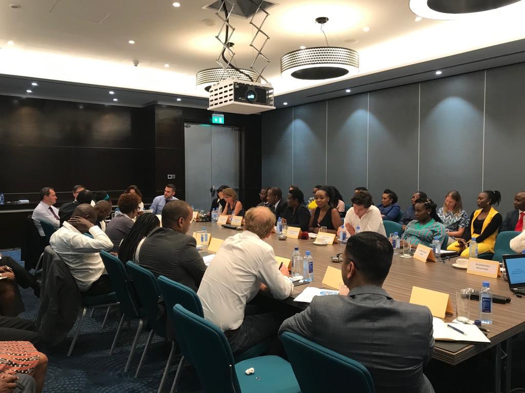 WorldBankKenya's tweet photo. Happening now: M-Business Roundtable - How Fintech is shaping entrepreneurship in Kenya chaired by @WorldBank VP  @CeylaP_WBG @WorldBankAfrica @mkopasolar @ijenga @KopoKopoInc @SafaricomPLC @vrosauer @LarryMadowo @kachwanya @TechMoran @TechTrendsKE @SamGichuru @mucheru @WBedutech https://t.co/BN7QKV3RFN