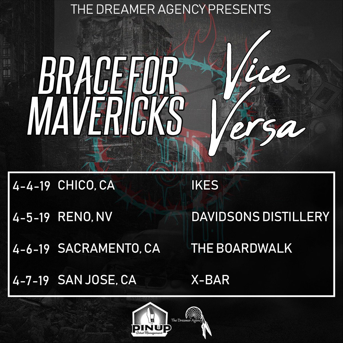 Making some noise next month alongside the boys in @ViceVersa_Noise