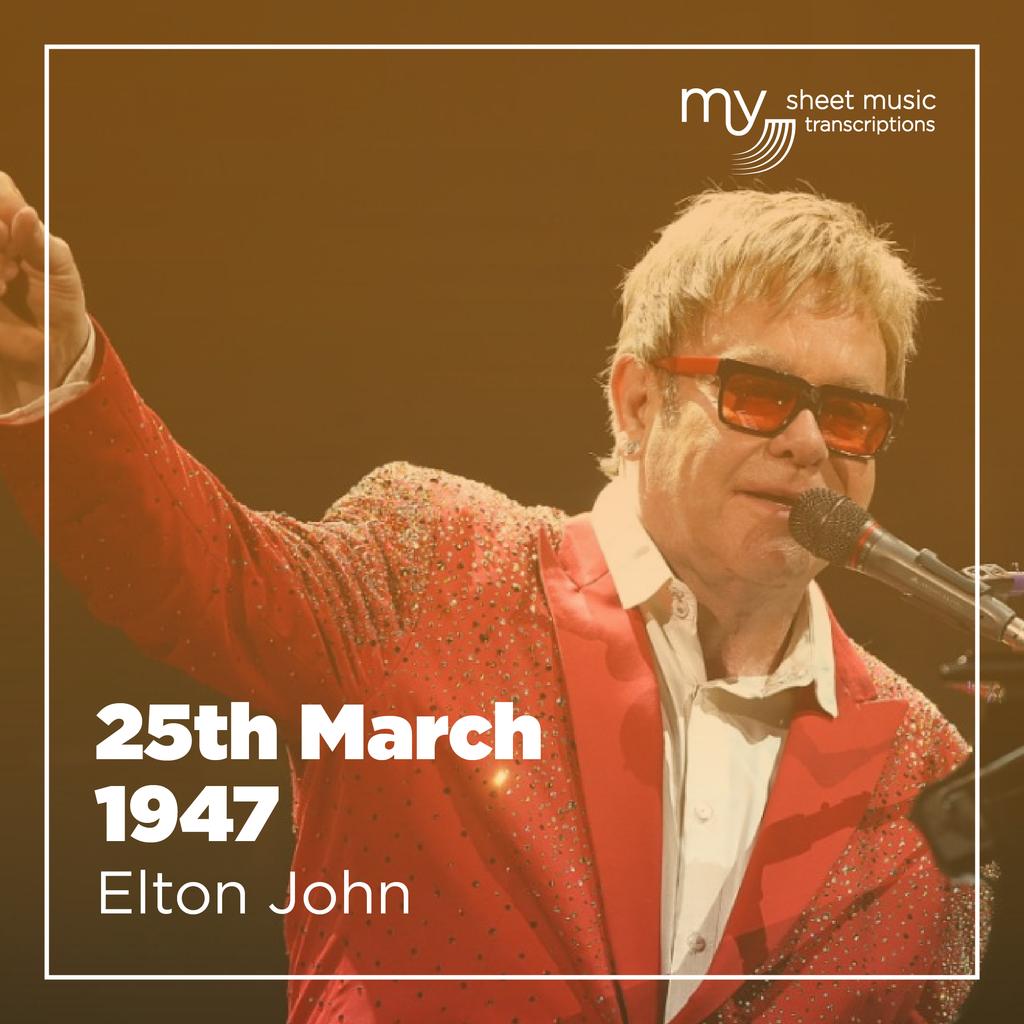  Happy birthday Sir Elton John! 