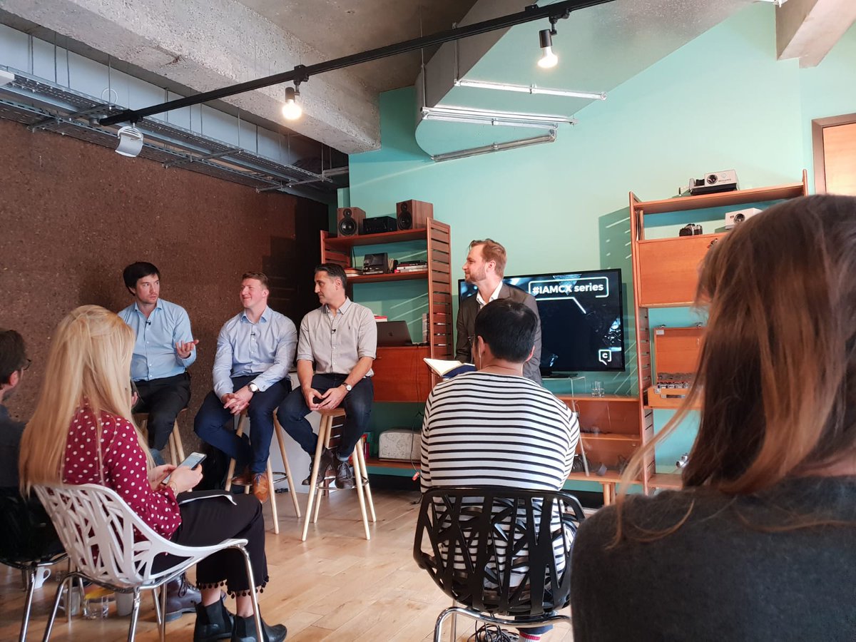 crocbites's tweet photo. It’s time for the Q&amp;A session of this morning’s Customer Journey Mapping event here at The Trampery with our event partners @ClarasysLtd and @AdobeUK #IamCX #CustomerExperience #CXM https://t.co/XkDGURCLaD