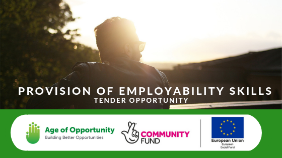 SelnetLtd's tweet photo. TENDER NOTICE: Tender for the Provision of Employability Skills for the Age of Opportunity Project. Be part of our Building Better Opportunities programme in #Lancashire helping over 50s who are out of work to get a fresh start:
https://t.co/QQcFvqoEH0 #biglotteryesf https://t.co/YmIgLIZdDT