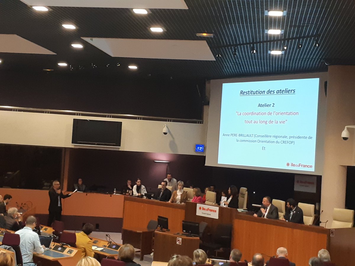 Ce matin le <a href="/SuioUPNanterre/">SUIO Université Paris Nanterre</a> participe aux Assises régionales <a href="/iledefrance/">Région Île-de-France</a>  de l'#information et de l'#orientation tout au long de la vie. #strategies #ateliers #innovation <a href="/UParisNanterre/">Université Paris Nanterre</a> @SFC_Nanterre