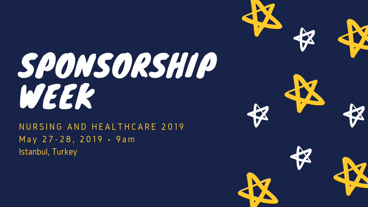 last week of March, 2019 #Sponsorship week #Nursing and Healthcare 2019 #Istanbul Turkey May 27-28, 2019
For more details visit: healthcare.nursingmeetings.com/call-for-abstr…