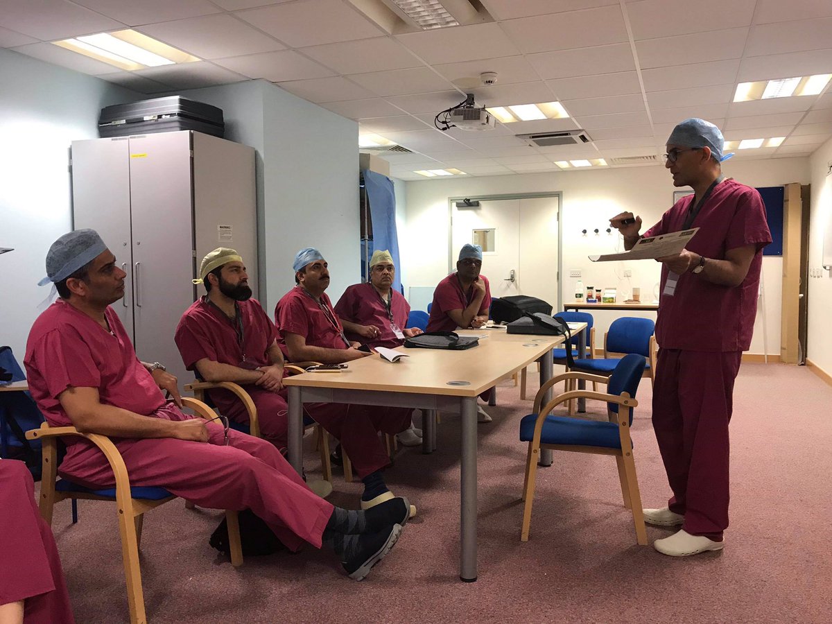 PColorectal's tweet photo. @ALSGBandI FIRST UK Robotic Train the Trainer Course at @QAHospitalNews Day 2 with @nader_nkfrancis @CRSelvasekar @JimkhanMD ; thank you #VIMARS @LisaToft @TejedorPat @CriskaStefan @Pelican_Cancer  @ACPGBI @Dukes_Club @escp_tweets ; SET, DIALOGUE, CLOSURE and live transmission https://t.co/awBC9JINNL