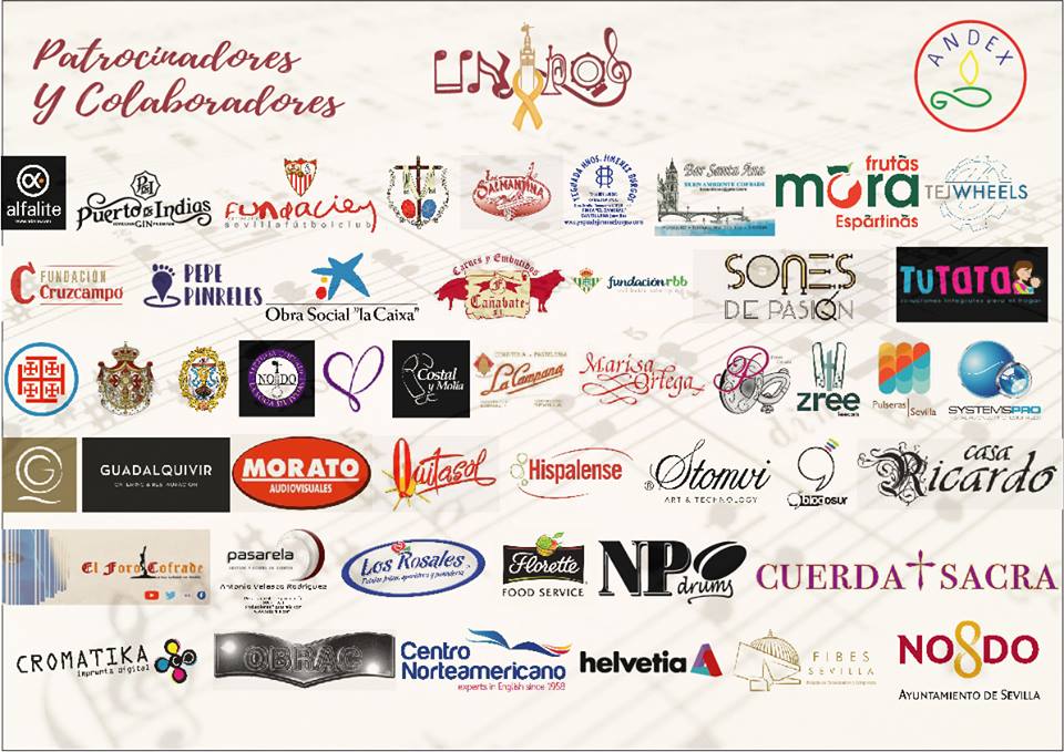 Queremos volver a agradecer a todos los patrocinadores y colaboradores que hicieron posible #MusicaContraElCancer, ellos son parte importante de los más de 42.000€ recaudados para @AndexSevilla ¡Gracias de todo corazón! #PorUnLugarDondeLuchar