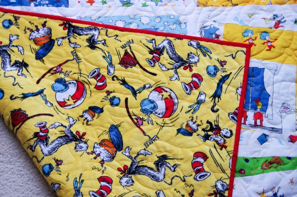 howarths63's tweet photo. Don't you just LOVE #DrSeuss, How #Fun!! Great Kids Quilt, #Wonky #Bright Silly #Seuss #ModernQuilt, Great for young and old!  #birthdaygirl #birthdayboy #BirthdayGirl #birthday https://t.co/c93h8FPkR7 https://t.co/c5lHO12WB8