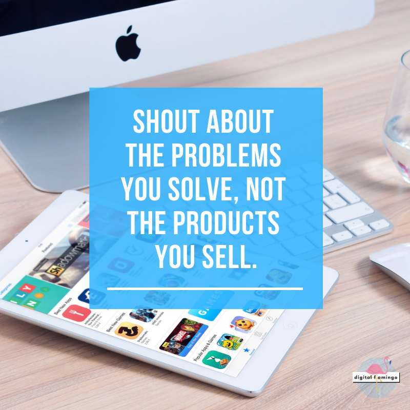 digiflamingo's tweet photo. People want to know what they will get out of what you have to offer right away. Be sure to shout loud about what your products and services can bring to your audiences! #mondaymotivation #digitalmarketing https://t.co/JAl1hoHo8g