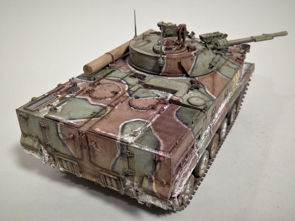 nekomanmaok's tweet photo. BMP-3ใใ็ปๅใใใฎ๏ผ
#ๆฆ่ปๆจกๅ #scalemodels #trumpetermodel https://t.co/K8RjAPYK26