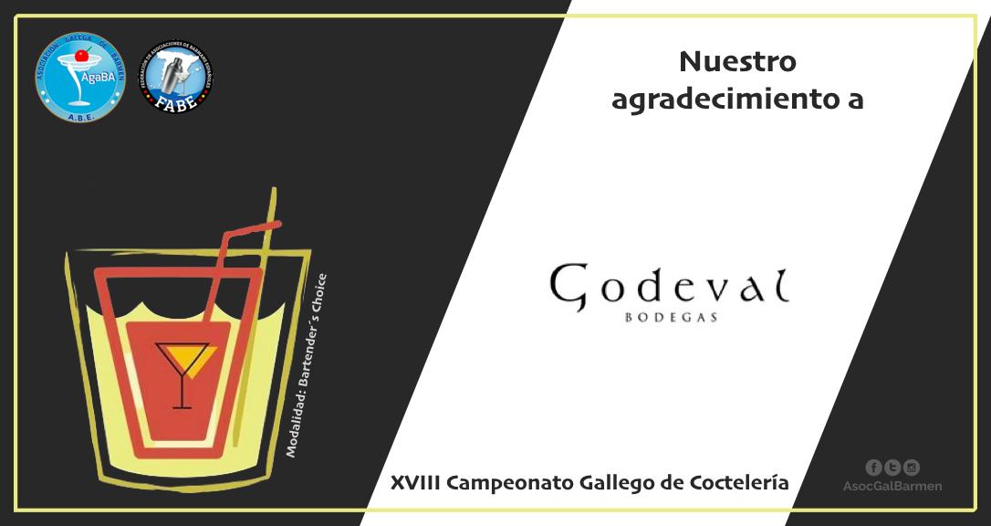 Desde hace 3 años, #Agaba también cuenta con vino gallego. La firma Godeval también nos acompañará esta tarde en el #CampeonatoGallego19. 
GRACIAS