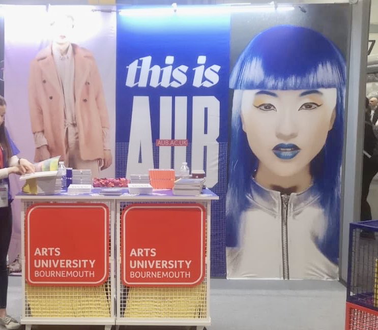 inspiredAUB's tweet photo. Weโre at the London ExCel HE #UCAS exhibition!
Come say hi, explore our courses and find out about #AUBMAKER life! @ucas_online https://t.co/9DeuBH9FdA