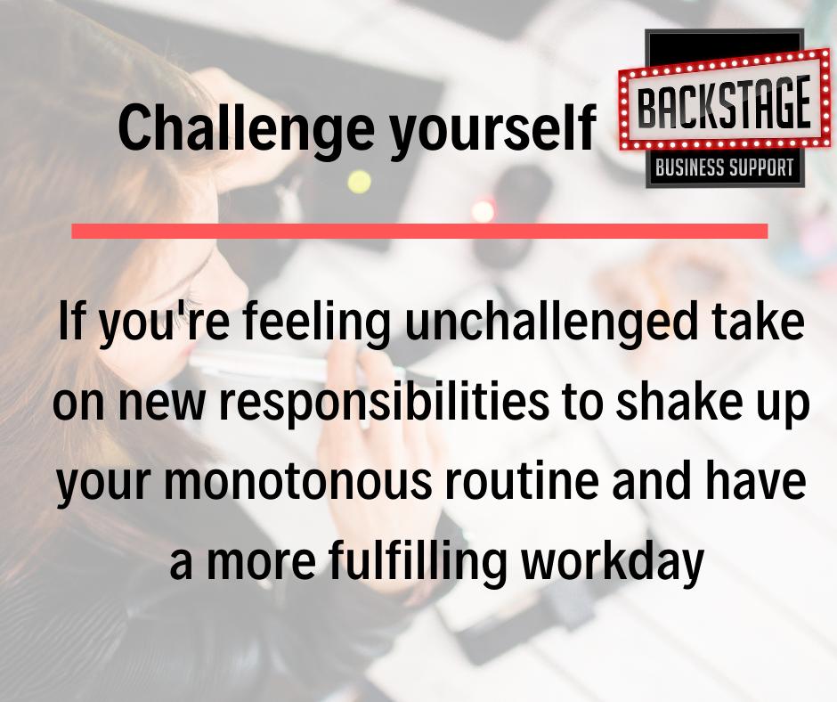 Amybackstage's tweet photo. "If it doesn't #challenge you it doesn't #change you" ... and all that. 🏋🏼‍♀️ 

At the moment, I'm challenging myself to find better ways to do what I do every day in the #business &amp; save myself some time. 

What are you going to do to challenge yourself today❓ https://t.co/hQ3HFzsDC7