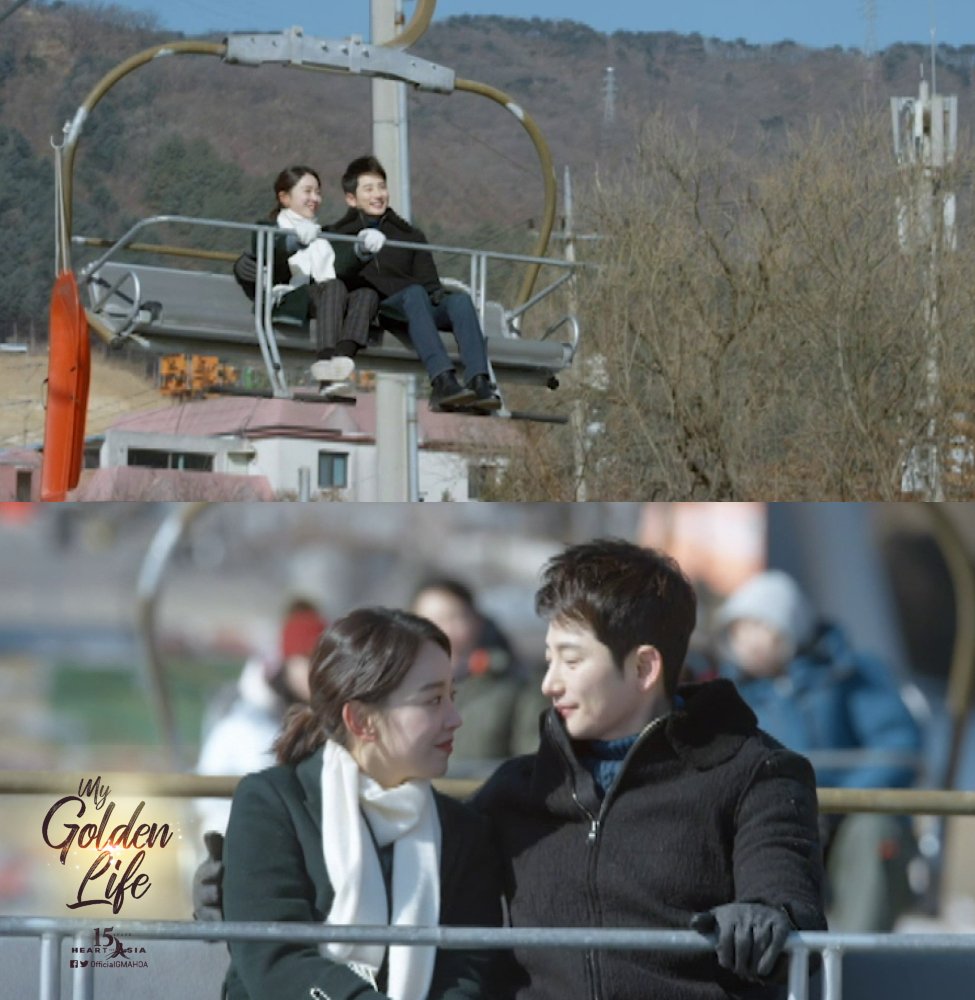 gmanetwork's tweet photo. Buti 'di natunaw ang yelo sa init ng mga kalandian n'yong dalawa. Char.
#MGLOneWeek
#MyGoldenLife https://t.co/idX3ZGpci1