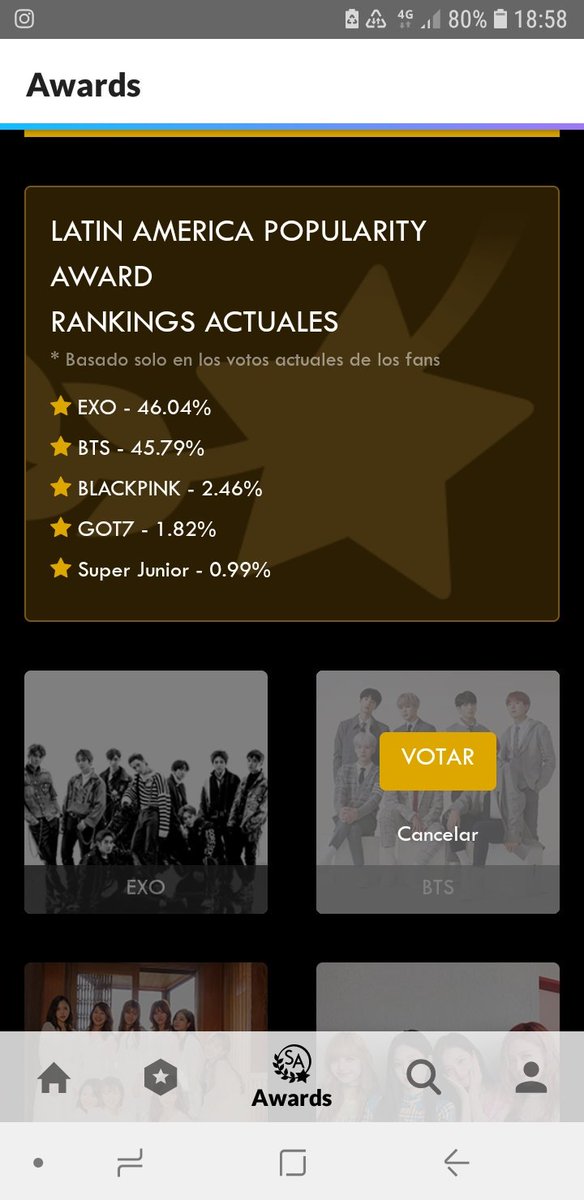 chimchim96_'s tweet photo. Come on, ARMY vote for our Bangtan on @soompi .. look at this We always miss this one category ... let's get excited for a few more days.. ๐
Fighting Army and I love you guys ๐๐๐๐๐๐๐
@BTS_twt @btsvotingteam #SoompiAwards #BTS_SoompiMassVote #btsvotingteam https://t.co/MqisIoJuZU
