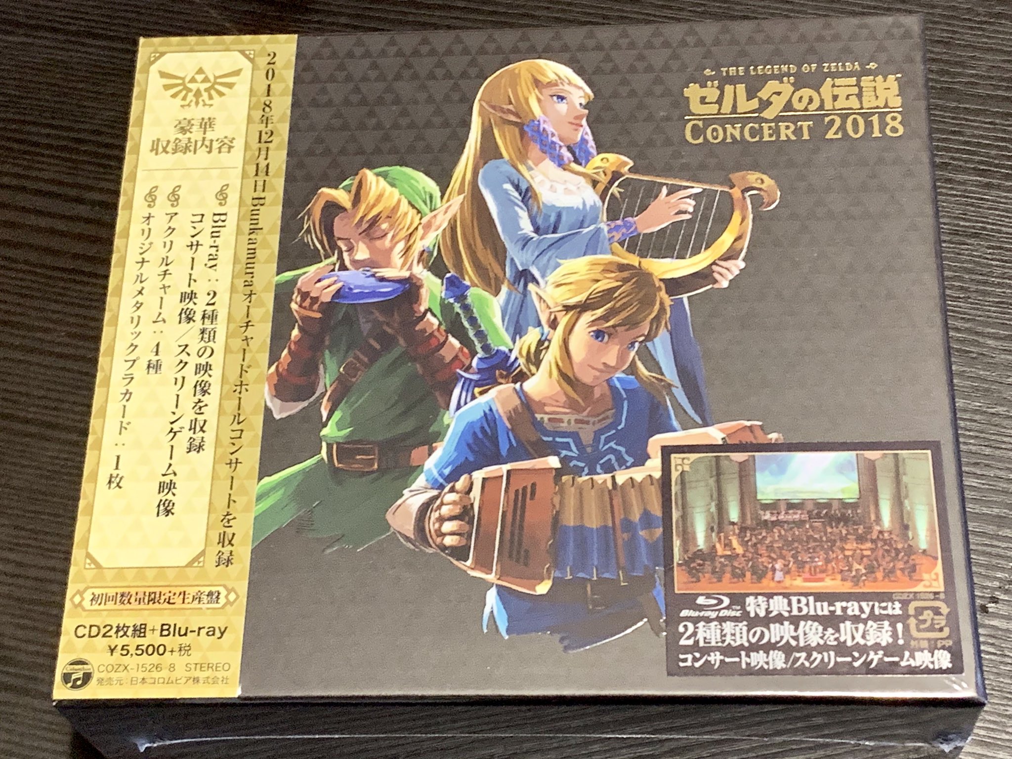 Federico Viticci Amazon Japan Never Disappoints Got This Sweet Cd Blu Ray Edition Of The Zelda 18 Concert Performed By The Tokyo Philharmonic Orchestra And I M In Love Thanks Johntv