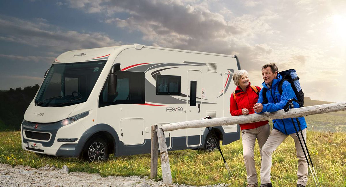 Escape the ordinary with the stunning Pegaso A-Class #motorhome brand. The spacious and sleek modern interior is packed with exclusive Italian #design #details to create a stylish and accommodating retreat with a boutique hotel feel. ow.ly/VTuP30oaO5W