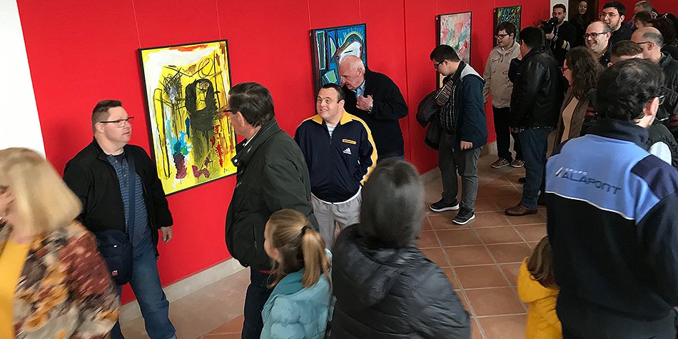 Algemesialdia's tweet image. Adisalge i @Pintarteescuela presenten una exposició solidària de pintura bit.ly/2HFzNF4 @MuseuDeLaFesta