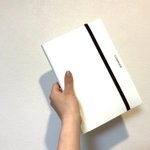 持ち歩きに便利!半分にしても折り目がつきにくいクリアーファイル発見!