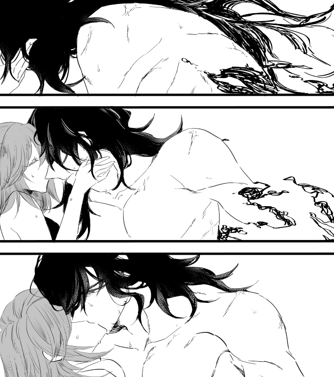 原稿頑張ってますアピール #以ぐだ♀ 