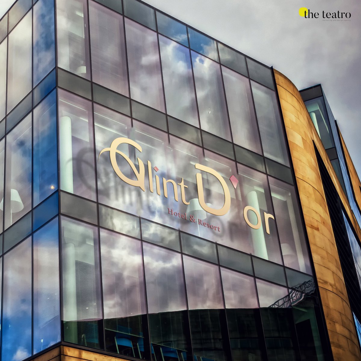 TheTeatro's tweet photo. #GlintDor is a luxurious hotel project, branded by #TheTeatro ✅

#Branding #CorporateIdentity #DigitalMarketing #Marketing #Design #ContentWriting https://t.co/3JsWiauYN2