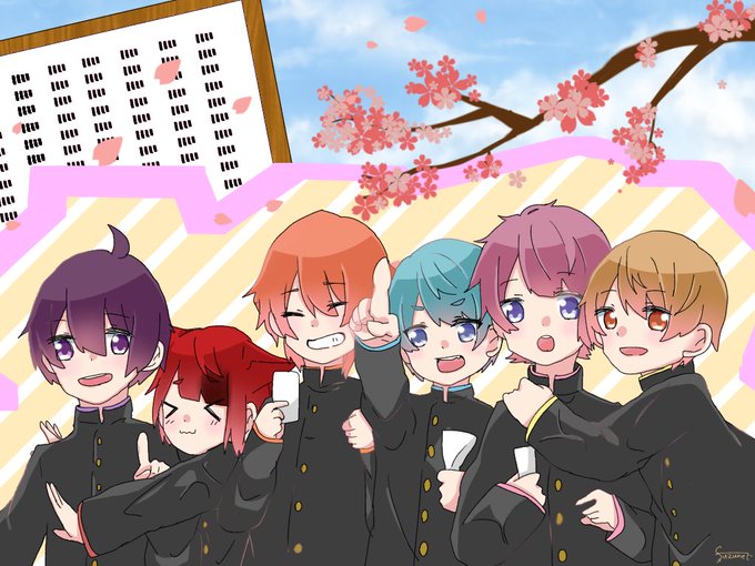 学ランのtwitterイラスト検索結果