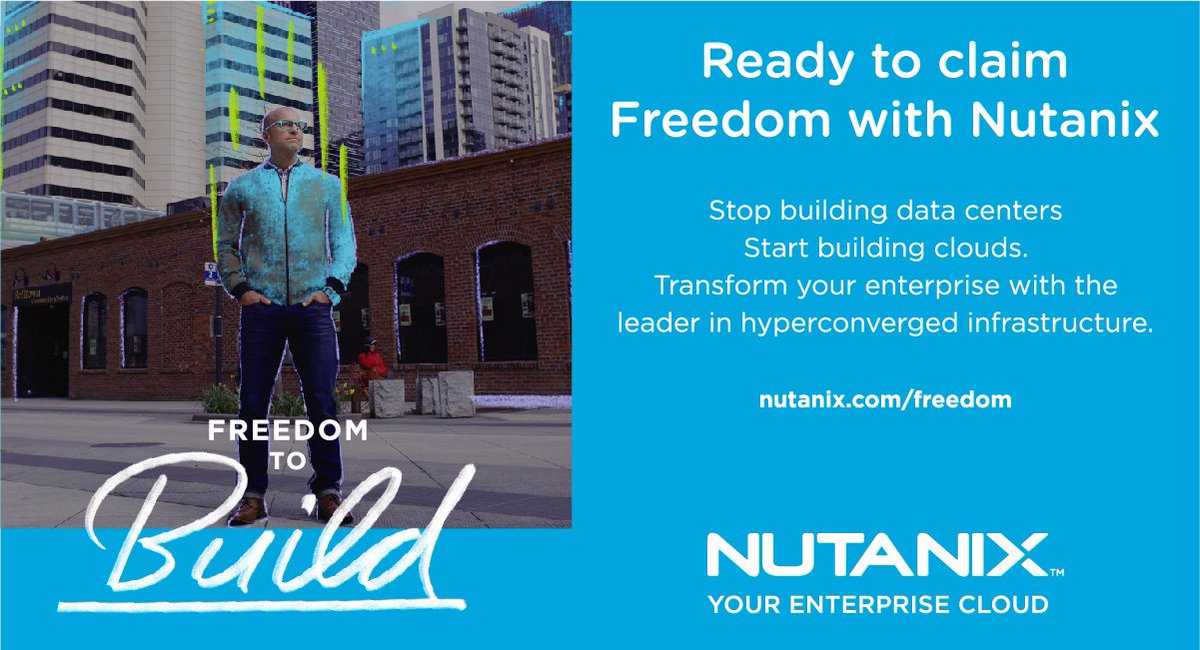 NutanixIndia's tweet photo. With Nutanix, rise above the daily grind of outages, maintenance tasks, and integration nightmares and instead focus on thoughtful design, future-proof implementations, and optimal performance of business applications. #OneOSOneClick #FreedomToBuild https://t.co/1361GQHB0A https://t.co/WozkE8nx2O