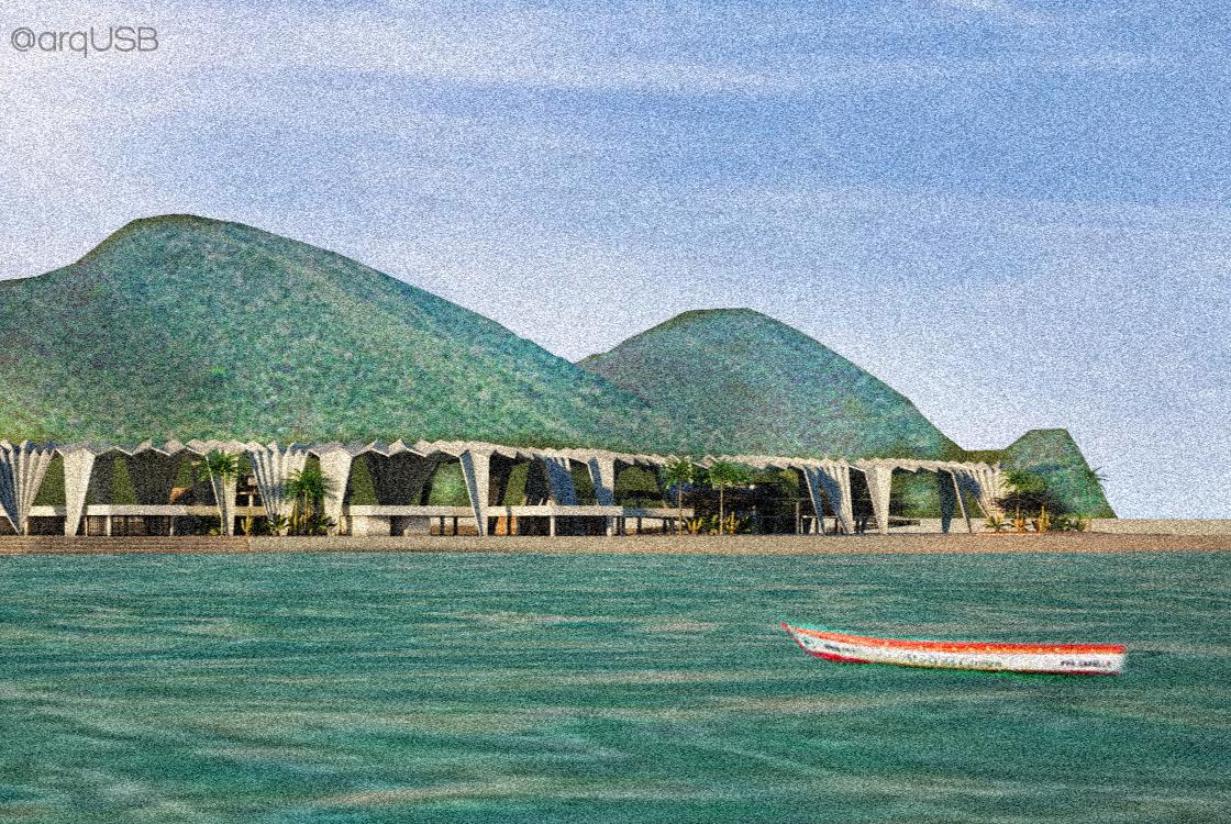 arqusb's tweet photo. [ Entregas Finales Sept-Dic 2018 ]
IDENTIDAD VERNÁCULA CONTEMPORÁNEA
•
Proyecto | Muelle pesquero de Camurí Grande
Estudiante | Mauro Izarra
•
Taller Vertical | Diseño VII, VIII, IX
•
Profesores | Sofia Piñeiro + Carlos Ferrer
•
#arqUSB #USBve #Pab5 #Tallervertical https://t.co/YIwF4QhE8R